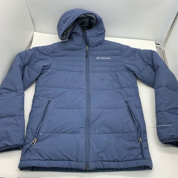 Columbia Turbodown Jacket Womens XS Goose Down Puffer Thermal Omni